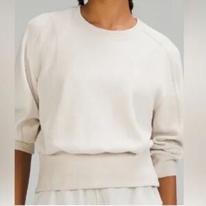 Lululemon Space Crew Eyelet Cutout Sweatshirt